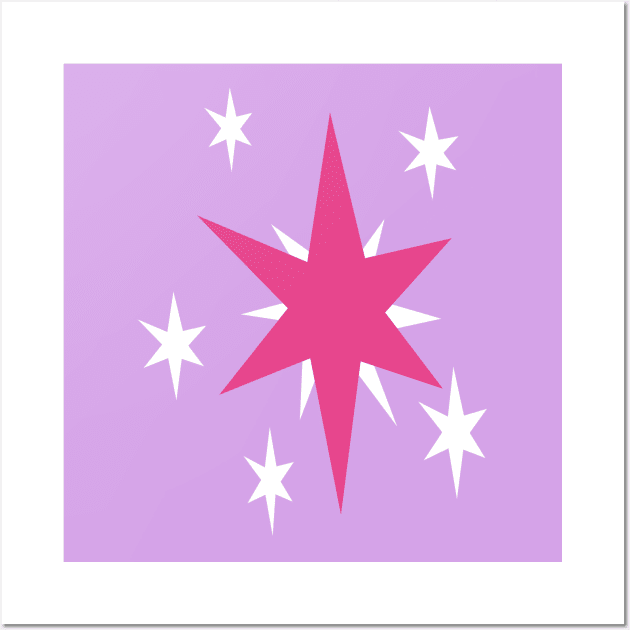 My little Pony - Twilight Sparkle Cutie Mark V3 Wall Art by ariados4711